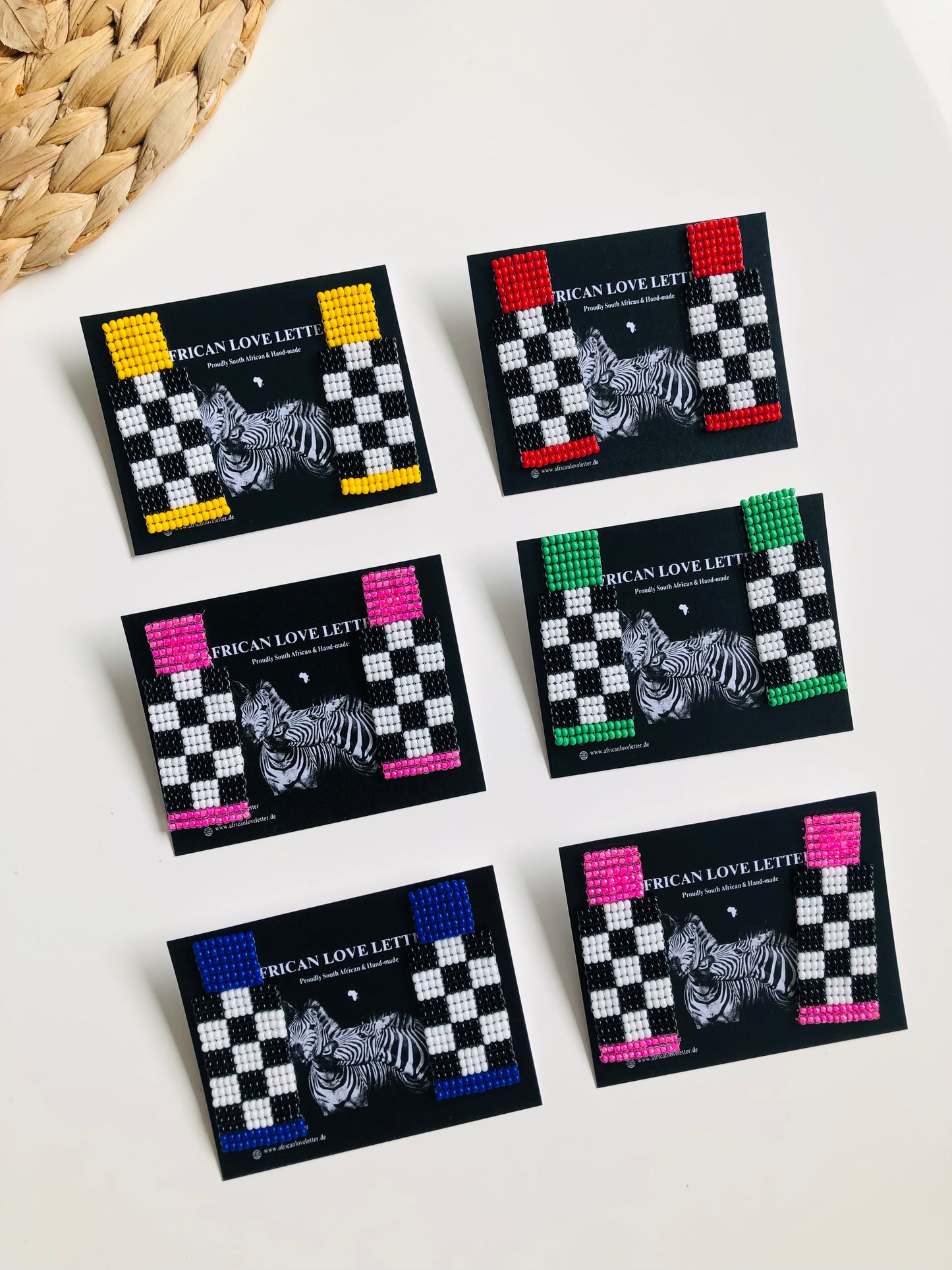 Checkerboard Ear Candy