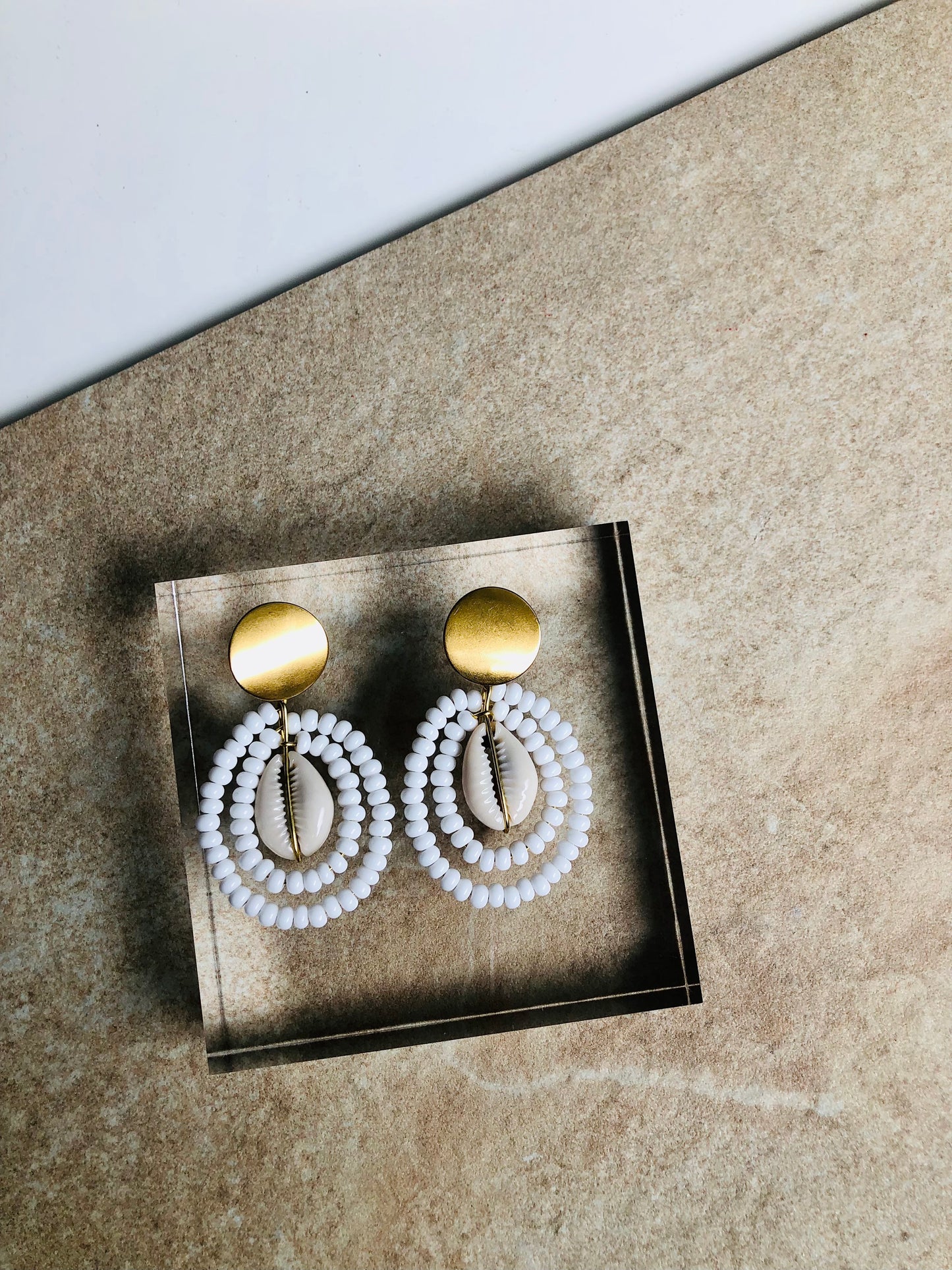 Standard Cowrie Earrings