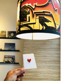 Mini African Love Letter card (81x114mm)