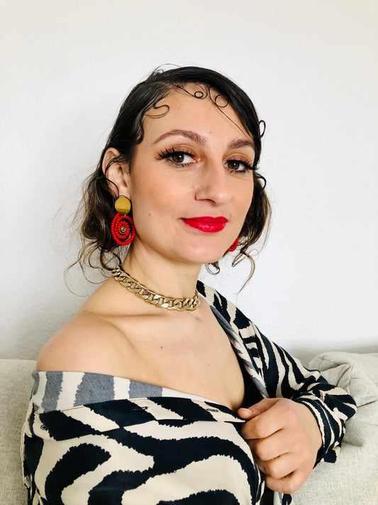 Summer Glam Earrings (Standard)