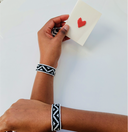Mini African Love Letter card (81x114mm)